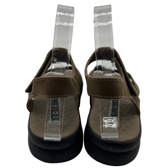 Azaleia Strappy Deep forest Green Sandles US 6 - Picture 4 of 7